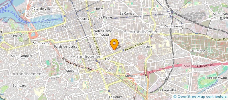 localisation de l'entreprise MONSIEUR FRANCOIS BEAUNE à MARSEILLE