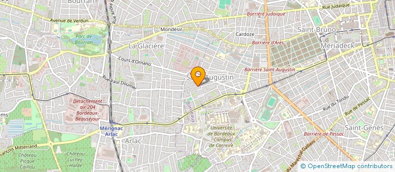 localisation de l'entreprise MONSIEUR FRANCOIS BEAUVAIS  BORDEAUX