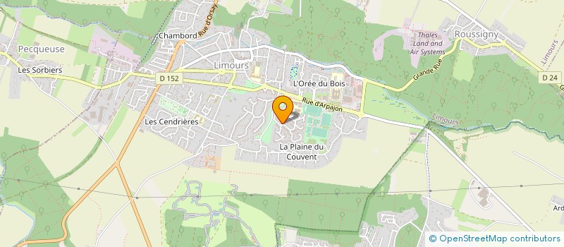 localisation de l'entreprise MONSIEUR FRANCOIS BEAUZOONE  LIMOURS