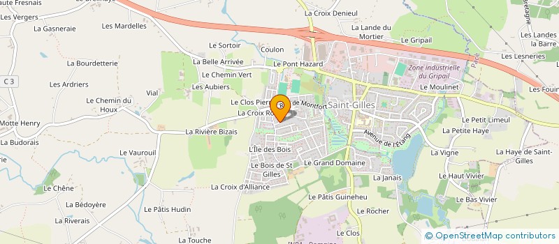 localisation de l'entreprise MONSIEUR FRANCOIS BECHARD à SAINT-GILLES