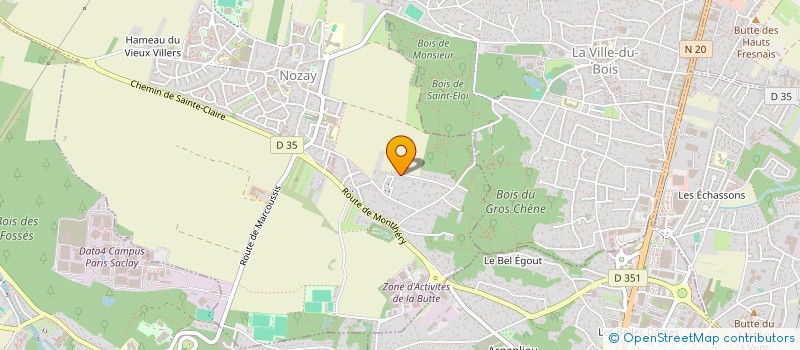 localisation de l'entreprise MONSIEUR FRANCOIS BECKER  NOZAY