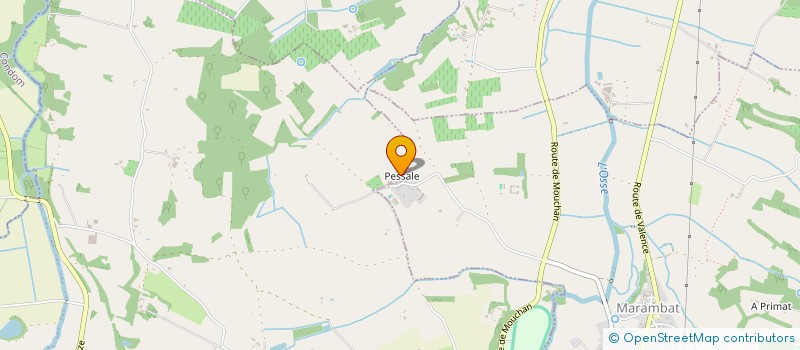 localisation de l'entreprise MONSIEUR FRANCOIS BECQUART  LANNEPAX