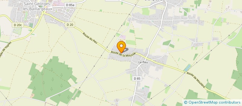 localisation de l'entreprise MONSIEUR FRANCOIS BEGOIN  THURE