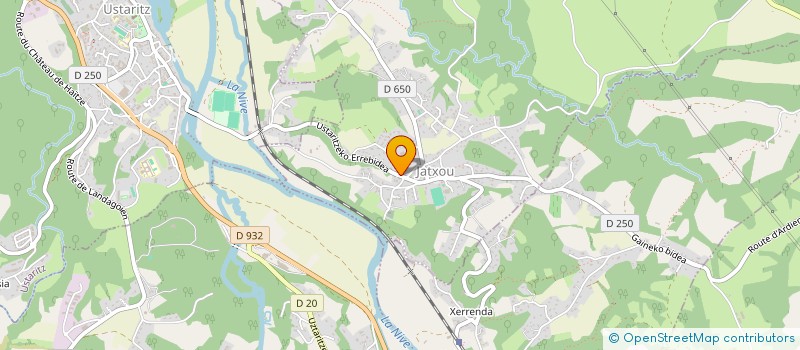 localisation de l'entreprise MONSIEUR FRANCOIS BEGUET  JATXOU