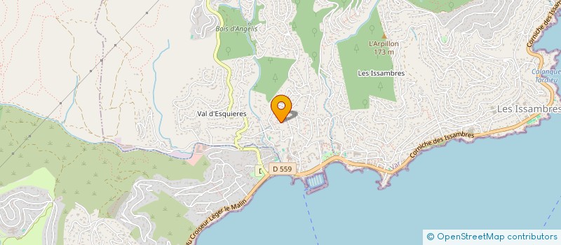 localisation de l'entreprise MONSIEUR FRANCOIS BEHAGUE  ROQUEBRUNE-SUR-ARGENS