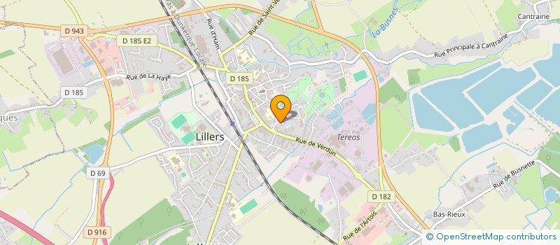 localisation de l'entreprise MONSIEUR FRANCOIS BEHAGUE  LILLERS