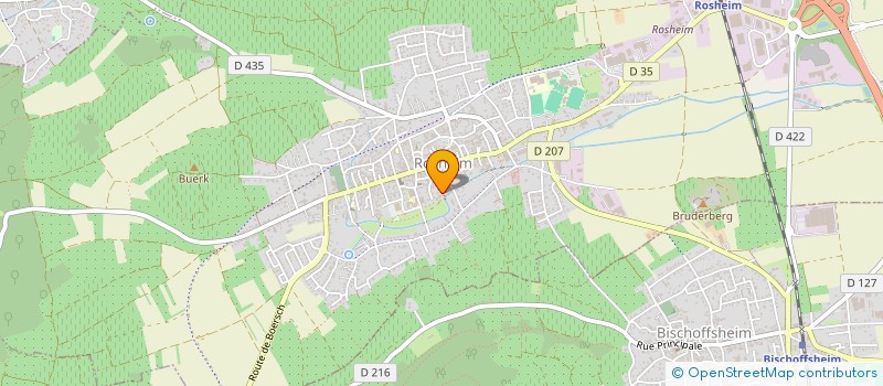 localisation de l'entreprise MONSIEUR FRANCOIS BELLER  ROSHEIM