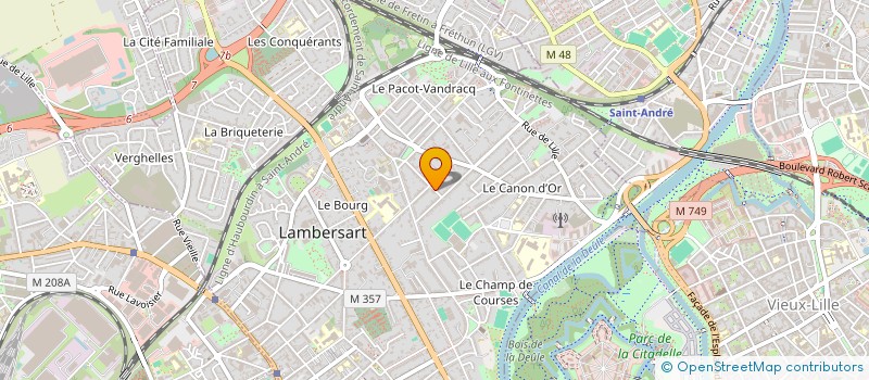 localisation de l'entreprise MONSIEUR FRANCOIS BELLETANTE à LAMBERSART