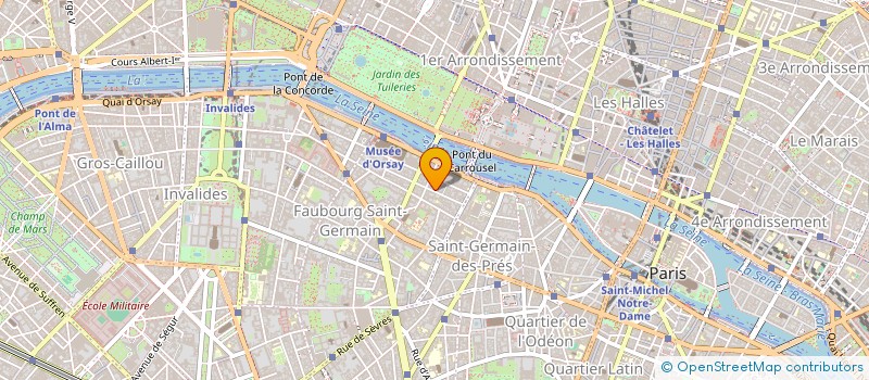 localisation de l'entreprise MONSIEUR FRANCOIS BELLIARD  PARIS