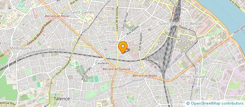 localisation de l'entreprise MONSIEUR FRANCOIS BELLOCQ à BORDEAUX