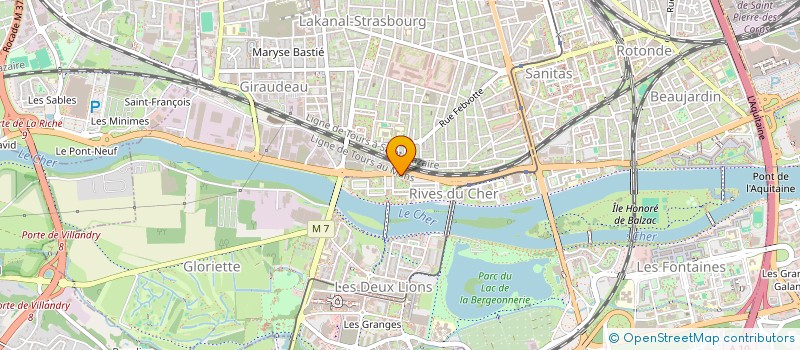localisation de l'entreprise MONSIEUR FRANCOIS BELSOEUR à TOURS
