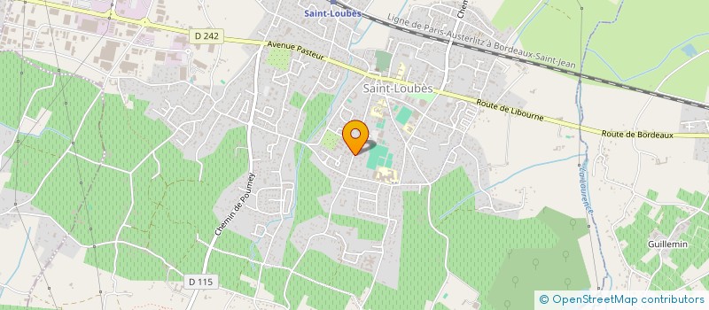 localisation de l'entreprise MONSIEUR FRANCOIS BEN AYOUN à SAINT-LOUBES