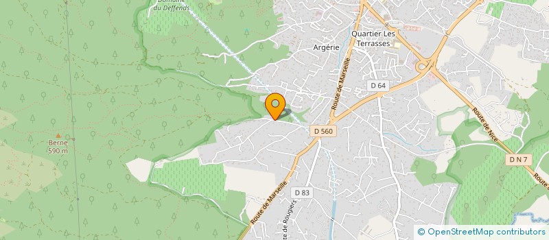 localisation de l'entreprise MONSIEUR FRANCOIS BENARD à SAINT-MAXIMIN-LA-SAINTE-BAUME