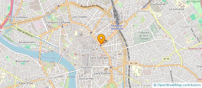 localisation de l'entreprise MONSIEUR FRANCOIS BENET à TOULOUSE