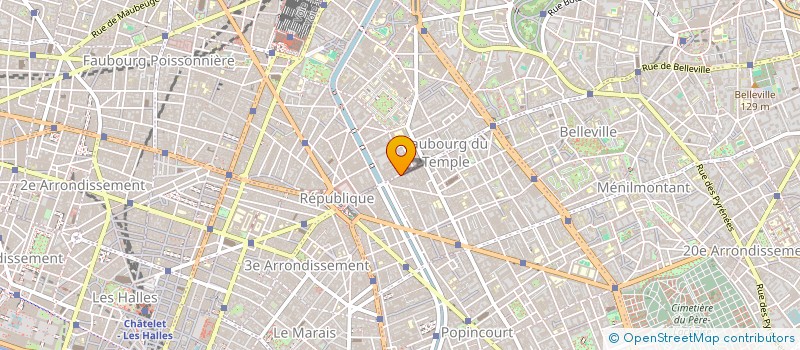 localisation de l'entreprise MONSIEUR FRANCOIS BENETIN  PARIS