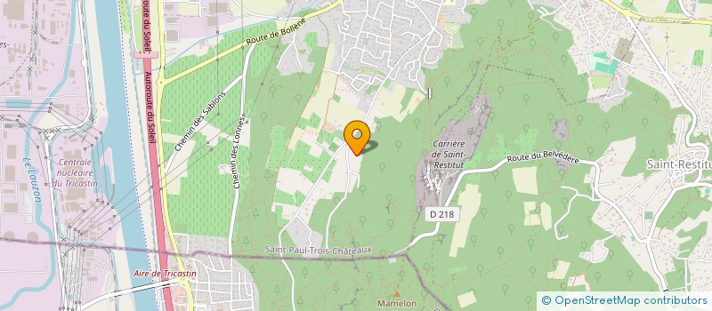 localisation de l'entreprise MONSIEUR FRANCOIS BENEYTON  SAINT-PAUL-TROIS-CHATEAUX