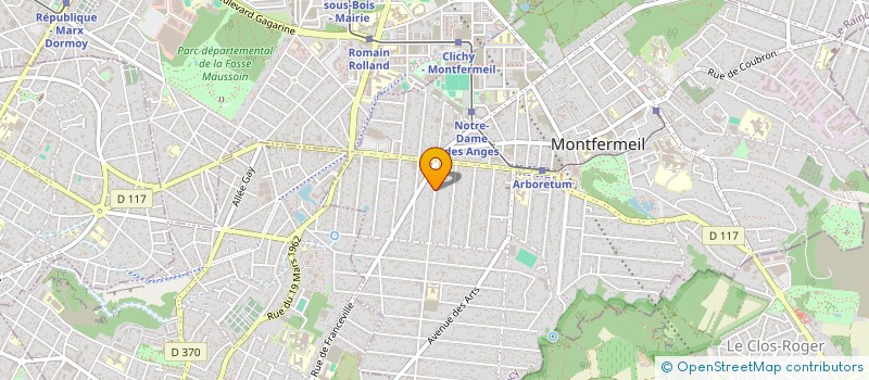localisation de l'entreprise MONSIEUR FRANCOIS BENICOURT à MONTFERMEIL