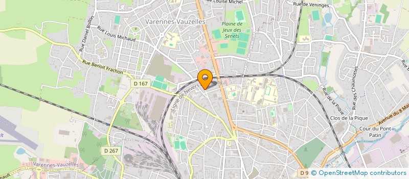 localisation de l'entreprise MONSIEUR FRANCOIS BENIGNI à NEVERS