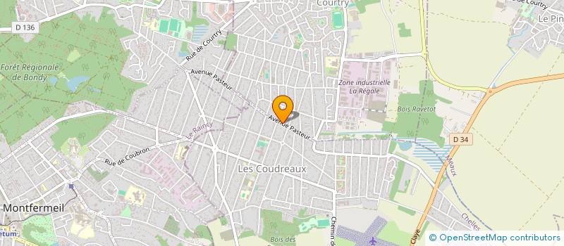 localisation de l'entreprise MONSIEUR FRANCOIS BENOIT à COURTRY