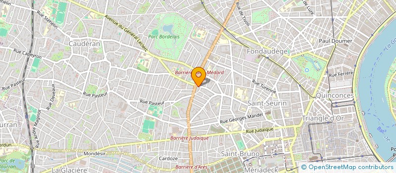 localisation de l'entreprise MONSIEUR FRANCOIS BENUSIGLIO à BORDEAUX