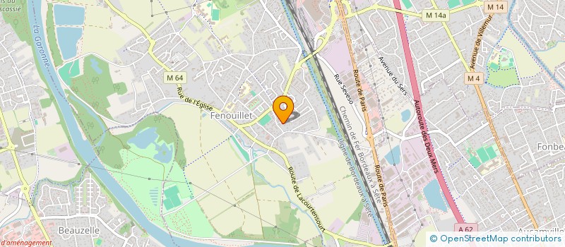 localisation de l'entreprise MONSIEUR FRANCOIS BERANGER  TOULOUSE