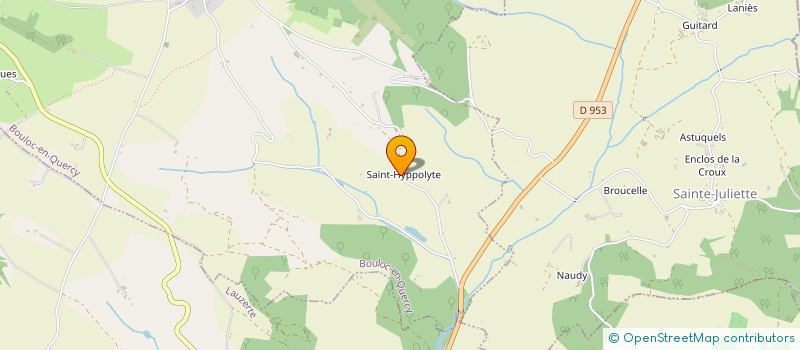 localisation de l'entreprise MONSIEUR FRANCOIS BERNEX  BOULOC-EN-QUERCY