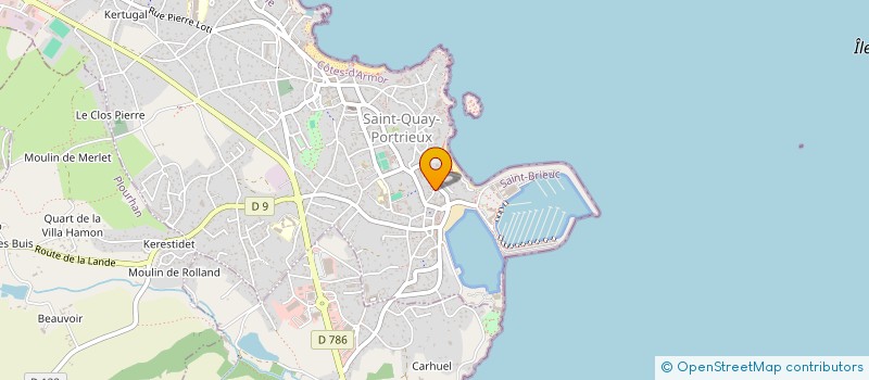 localisation de l'entreprise MONSIEUR FRANCOIS BERROCHE  BINIC-ETABLES-SUR-MER