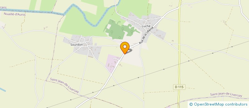 localisation de l'entreprise MONSIEUR FRANCOIS BERTHELOT  SAINT-JEAN-DE-LIVERSAY