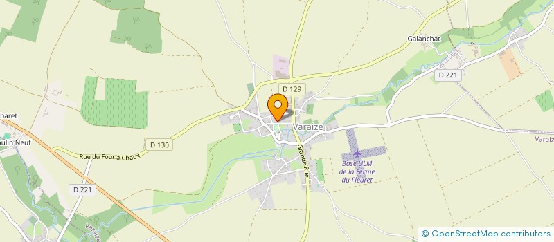 localisation de l'entreprise MONSIEUR FRANCOIS BERTHELOT  VARAIZE