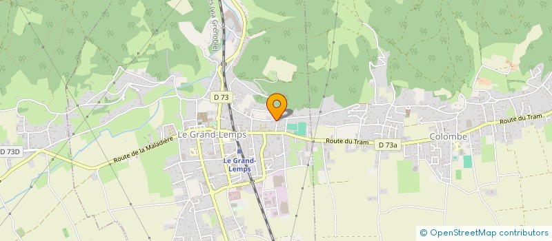 localisation de l'entreprise MONSIEUR FRANCOIS BERTHET  LE GRAND-LEMPS