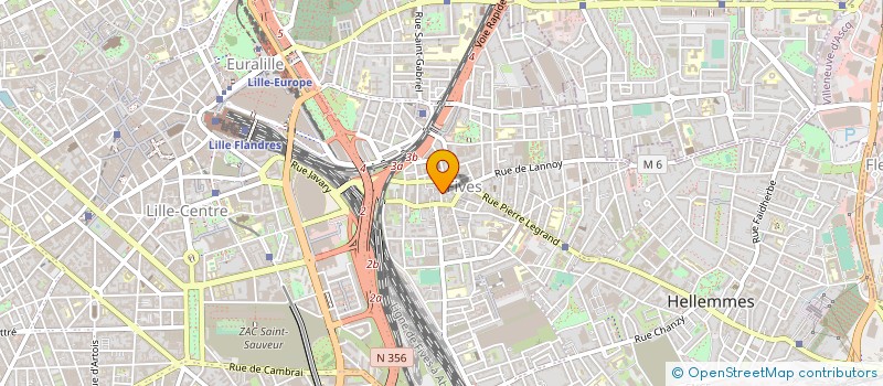 localisation de l'entreprise MONSIEUR FRANCOIS BERTIN à LILLE