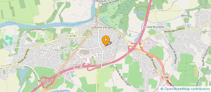 localisation de l'entreprise MONSIEUR FRANCOIS BEUTIER  MURS-ERIGNE