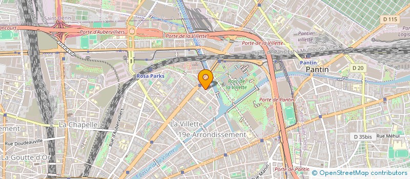 localisation de l'entreprise MONSIEUR FRANCOIS BIARD  PARIS