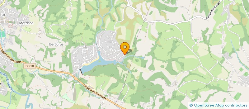 localisation de l'entreprise MONSIEUR FRANCOIS BIDART  SAINT-PEE-SUR-NIVELLE