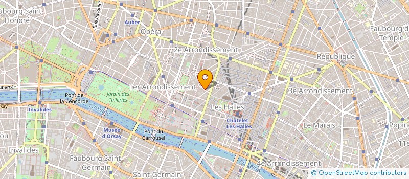 localisation de l'entreprise MONSIEUR FRANCOIS BIDEAU à PARIS