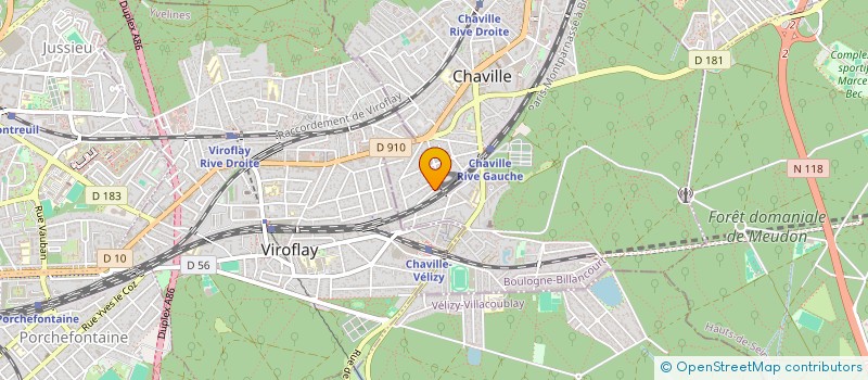 localisation de l'entreprise MONSIEUR FRANCOIS BIDEAU à CHAVILLE