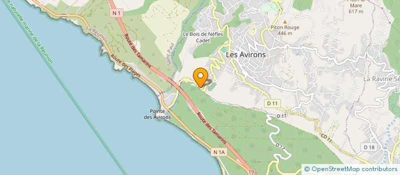 localisation de l'entreprise MONSIEUR FRANCOIS BIEGA à LES AVIRONS