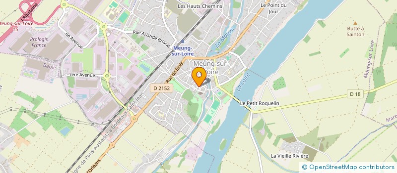 localisation de l'entreprise MONSIEUR FRANCOIS BIERON à MEUNG-SUR-LOIRE