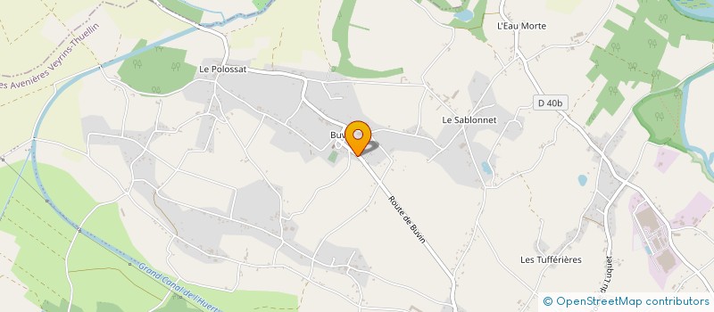 localisation de l'entreprise MONSIEUR FRANCOIS BIGALLET à LES AVENIERES VEYRINS-THUELLIN