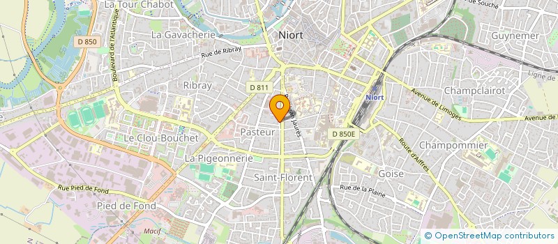 localisation de l'entreprise MONSIEUR FRANCOIS BIGARNET à NIORT