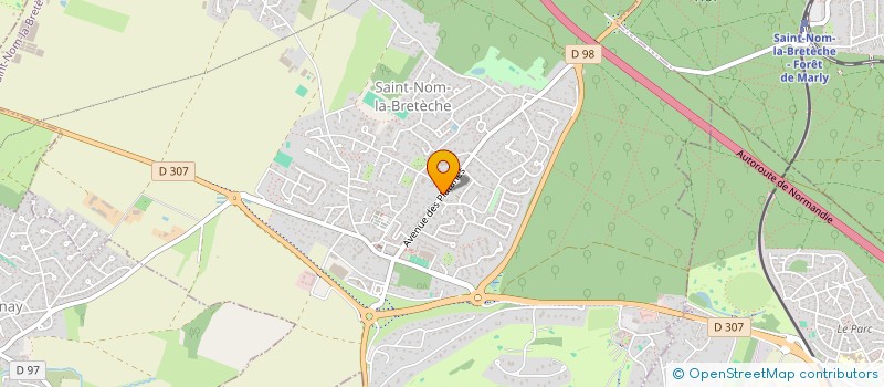 localisation de l'entreprise MONSIEUR FRANCOIS BIGOT  SAINT-NOM-LA-BRETECHE