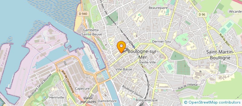 localisation de l'entreprise MONSIEUR FRANCOIS BIHAN à BOULOGNE-SUR-MER