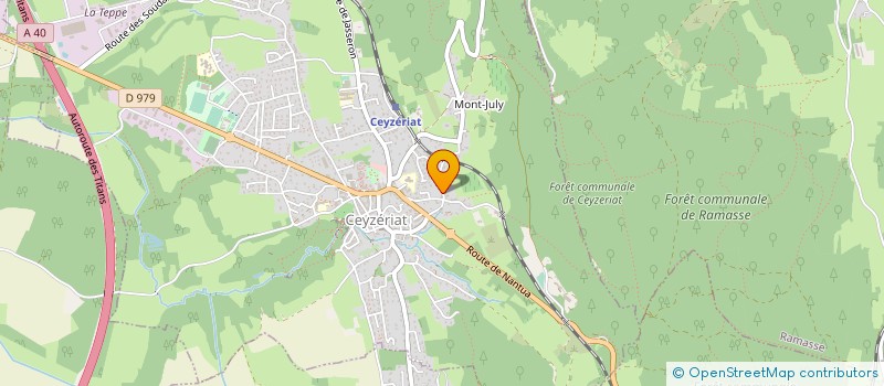 localisation de l'entreprise MONSIEUR FRANCOIS BILLARD  CEYZERIAT