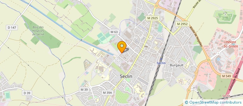 localisation de l'entreprise MONSIEUR FRANCOIS BILLARD  SECLIN