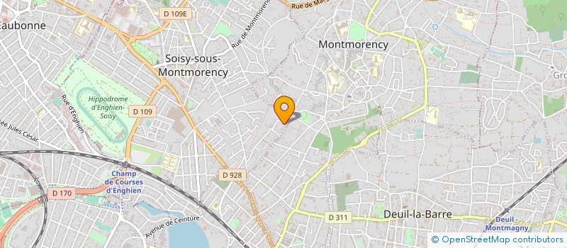 localisation de l'entreprise MONSIEUR FRANCOIS BILLARI  SOISY-SOUS-MONTMORENCY