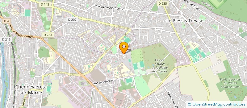 localisation de l'entreprise MONSIEUR FRANCOIS BINET à CHENNEVIERES-SUR-MARNE
