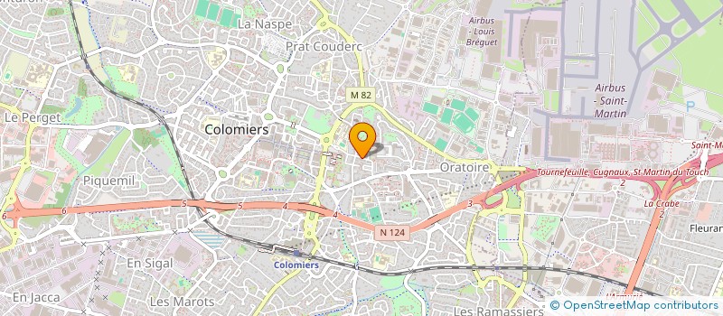 localisation de l'entreprise MONSIEUR FRANCOIS BIROLLI à COLOMIERS