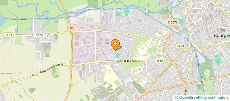 localisation de l'entreprise MONSIEUR FRANCOIS BISCH  BOURGES