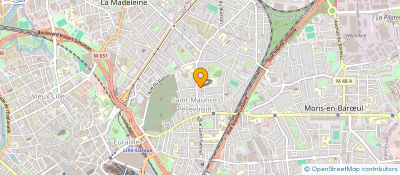 localisation de l'entreprise MONSIEUR FRANCOIS BISMAN à LILLE