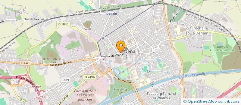localisation de l'entreprise MONSIEUR FRANCOIS BISSOR à DENAIN